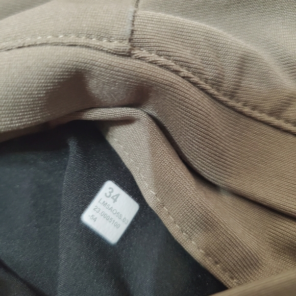 Lululemon ABC Classic-Fit Trouser *Warpstreme. 29". Taupe (Grey-brown). Size 34. - Picture 9 of 10
